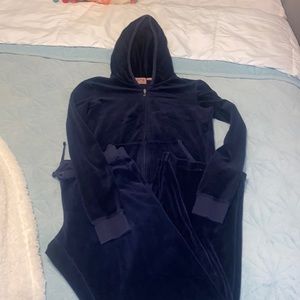 Juicy Couture Velour Tracksuit- Navy Blue, Wedding Something Blue